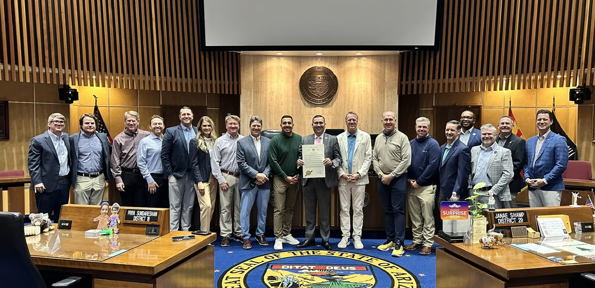 Proclamation Day for the Southwest PGA Foundation